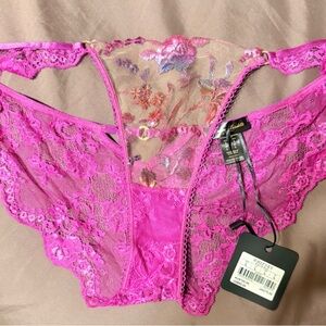 Honey Birdette Elegant Lace Lingerie Large brief